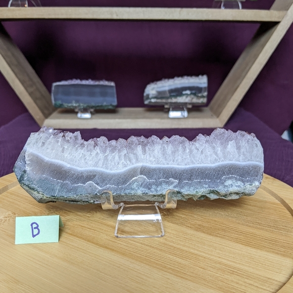 Beautiful Brazilian Amethyst Slice B - Picture 3 of 14